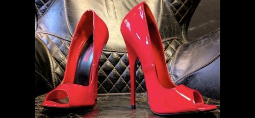 Lack pumps schwarz rot - pumps, 39