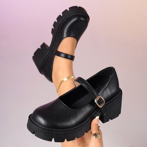 Damen mary jane - damen, plateauschuhe