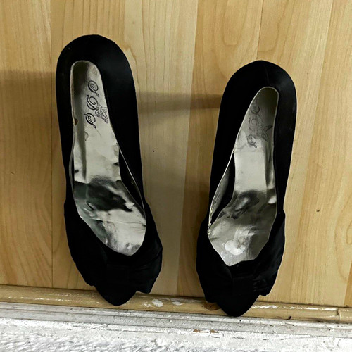 Damen pumps schwarz mit - pumps,