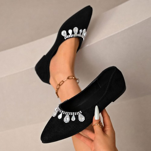 Damen spitze flache pumps - flache,